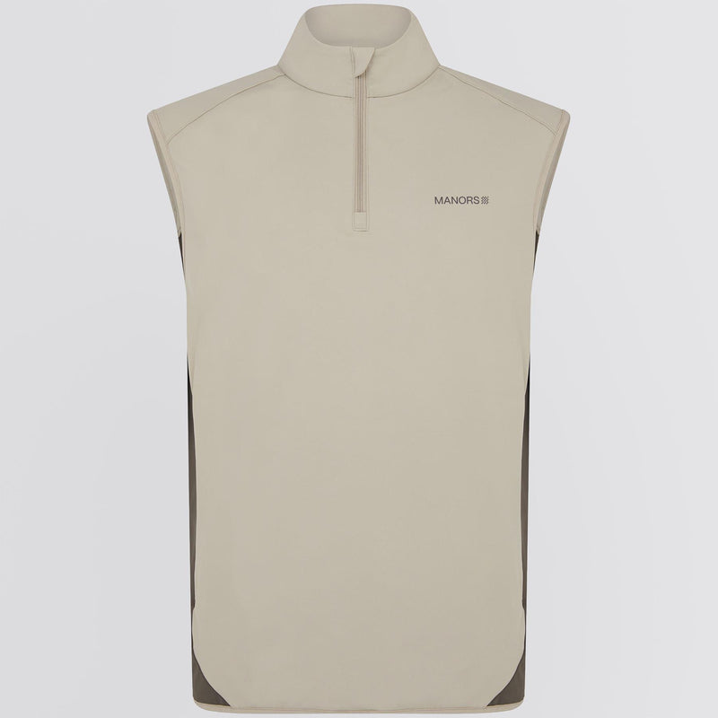 1/4 Zip Tech Vest Dune