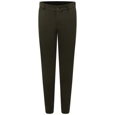 Cuff Double Weave Stretch Jogger Pant Forest Green - AW22