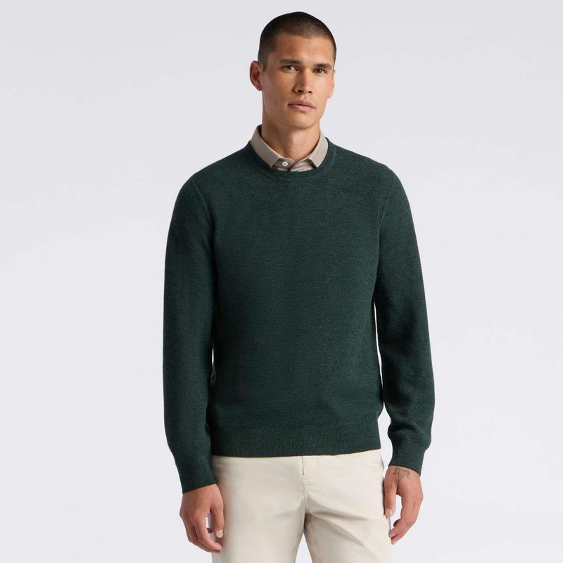 The Club Merino Wool Crewneck Pine