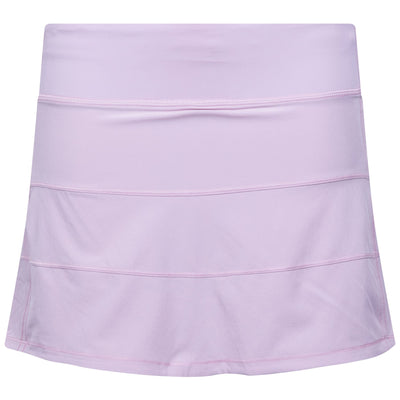 x TRENDYGOLF Womens Pace Rival Mid-Rise Skirt Long 4" Liner Length Pink Peony - SS23
