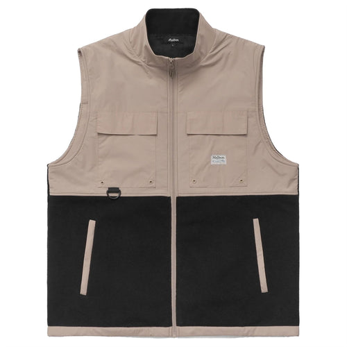 Backcountry Polar Fleece Vest Khaki/Black - W24