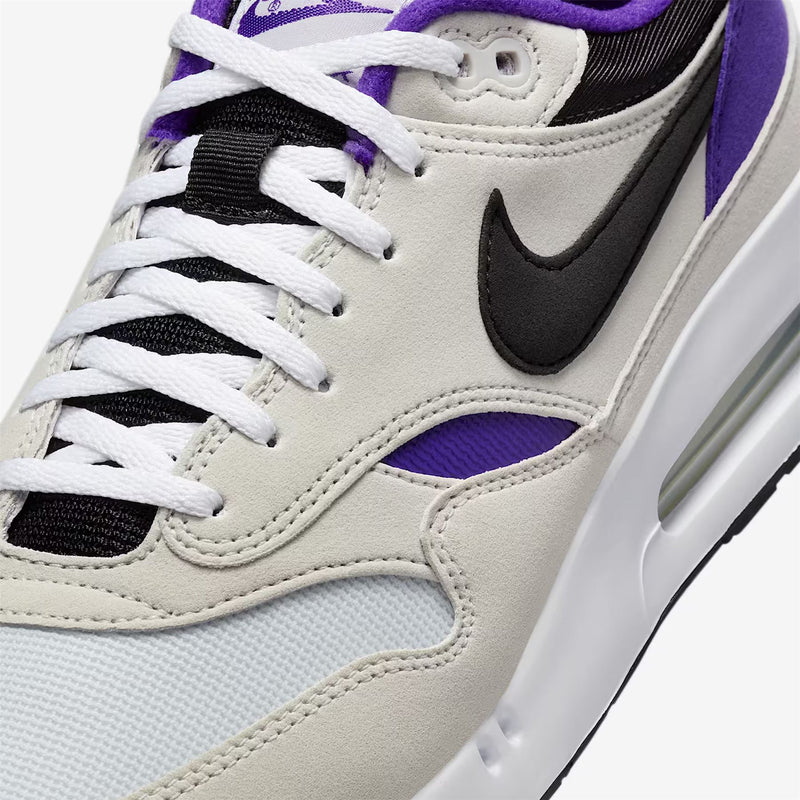 Air Max 1 '86 OG Golf Shoes Neutral Gray/Black/White/Purple Punch