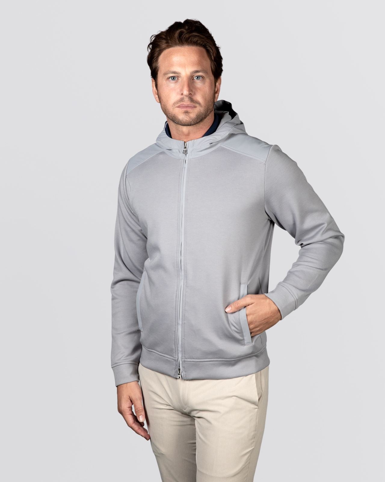Winsome Hoodie Jacket Gale Grey