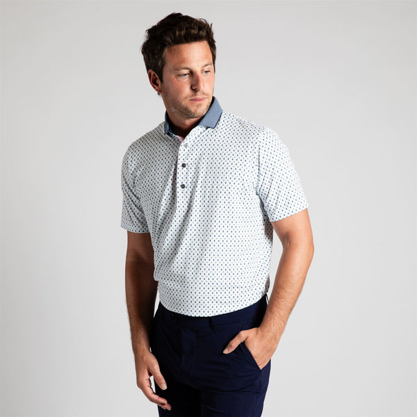 Greyson Ghost Dreamer Polo Arctic | TRENDYGOLF USA