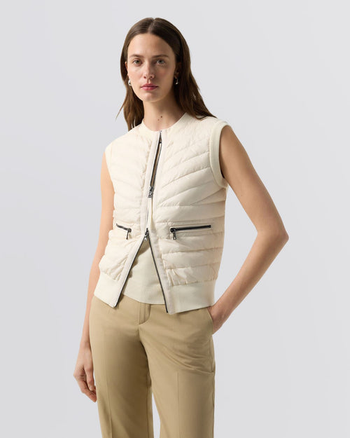 Womens Zira-D1 Vest Eggshell