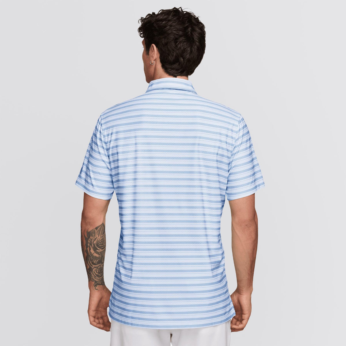 Dri-FIT Tailored Performance Stripe Polo Hydrogen Blue