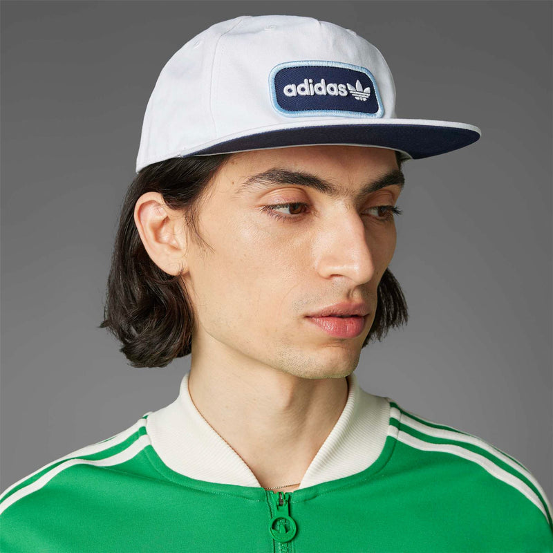 Golf Tour Archive 5 Panel Patch Cap White