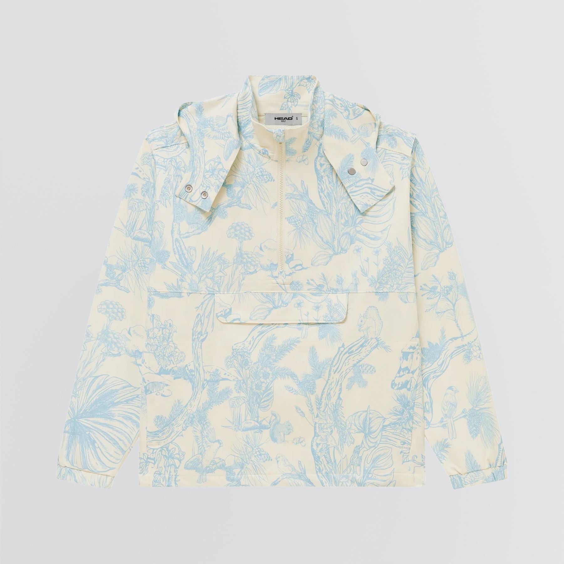 Signature Anorak Blue Botanical