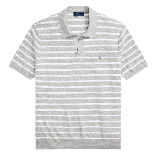 Johnny Collar Polo Andover Heather Combo - SS24