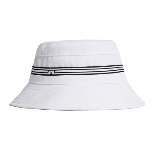 Denver Stripe Bucket Hat White - AW23