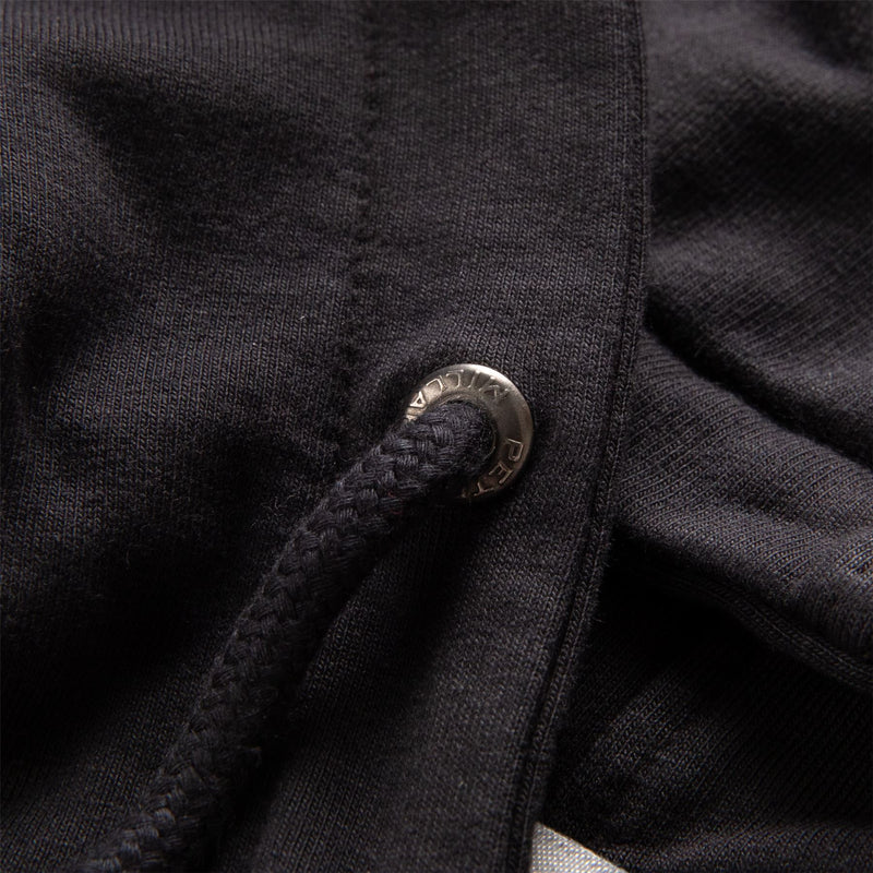 Lava Wash Hoodie Washed Black