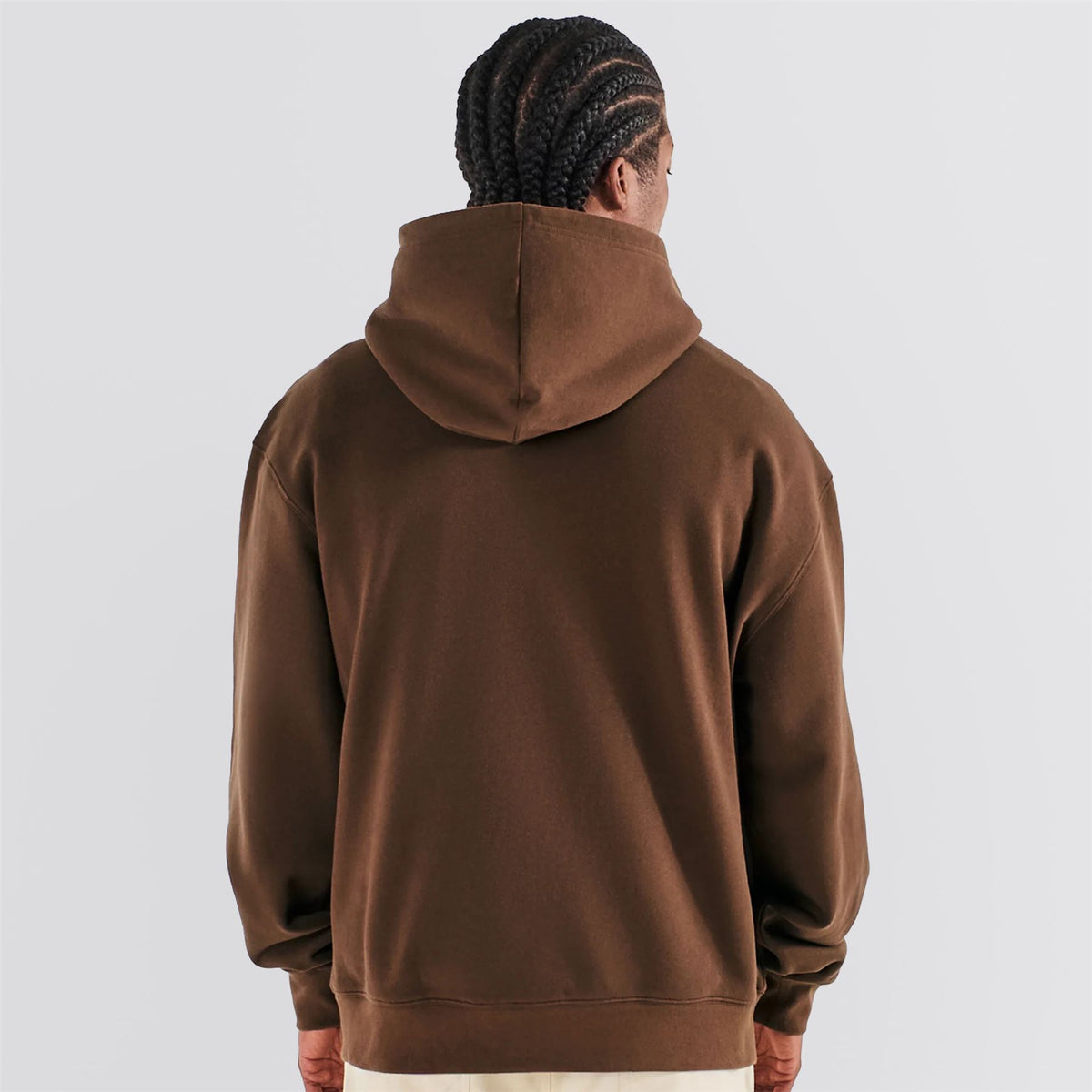 Fesque Crest Hoodie Brown
