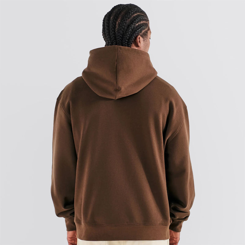 Fesque Crest Hoodie Brown
