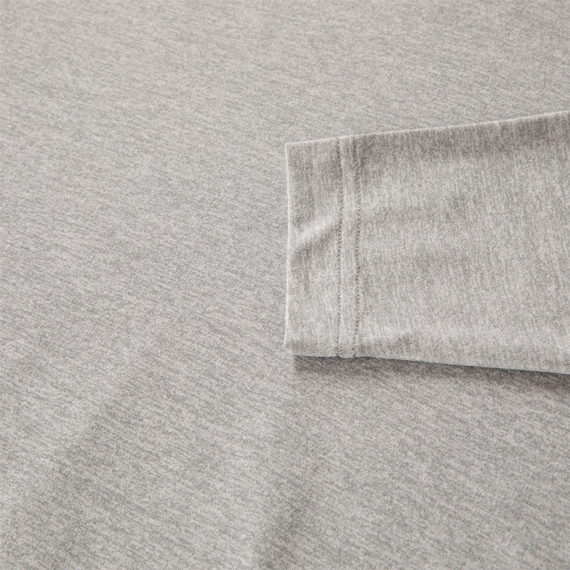 The Stowe Hooded Pullover Heathered Grey