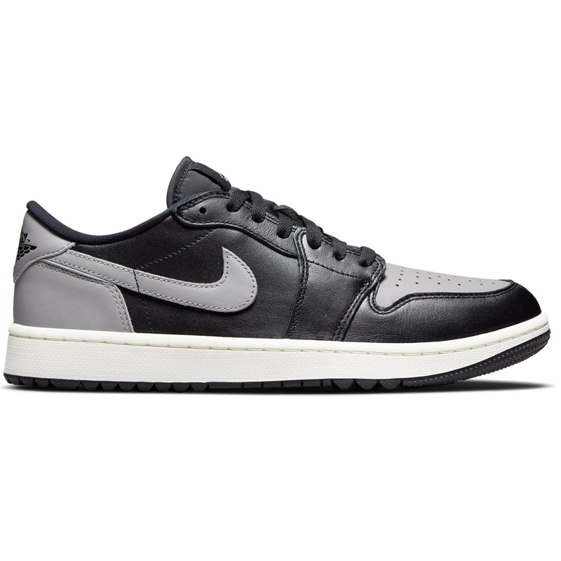 Air Jordan 1 Low Golf Shoes Black/Medium Gray/Sail
