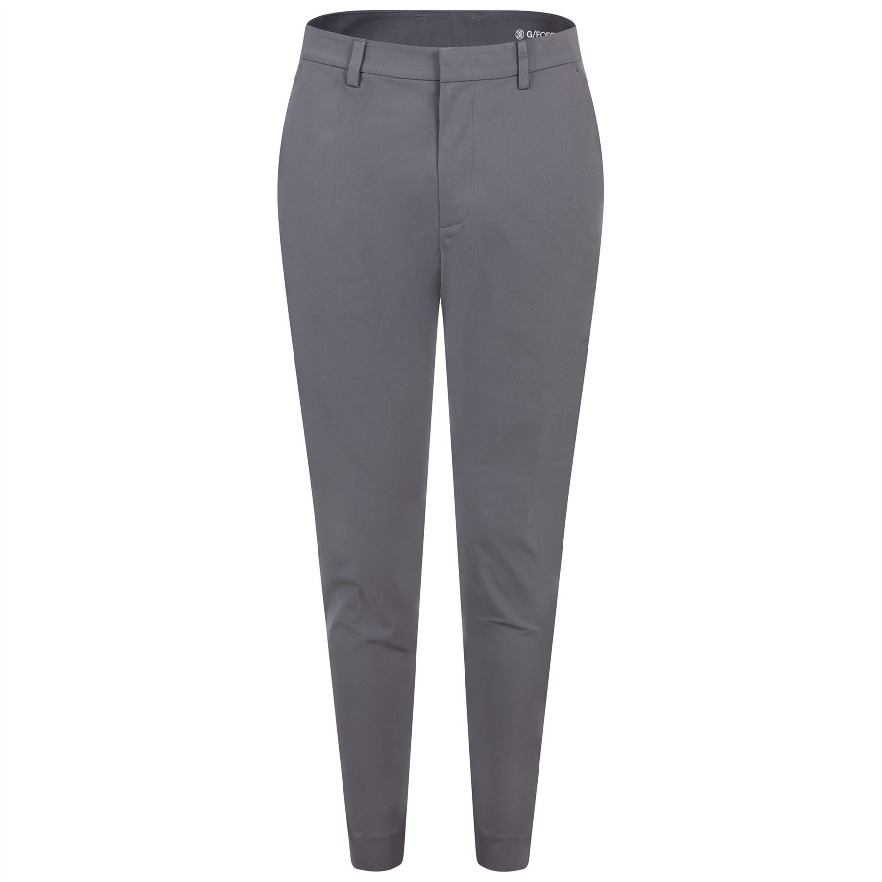 Tech Tour 4-Way Stretch Slim Leg Chino Trousers Charcoal