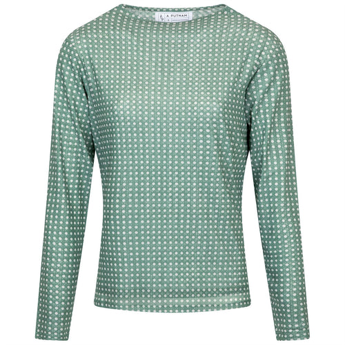 Womens Sentry UPF LS Top Chive Rattan - SS25