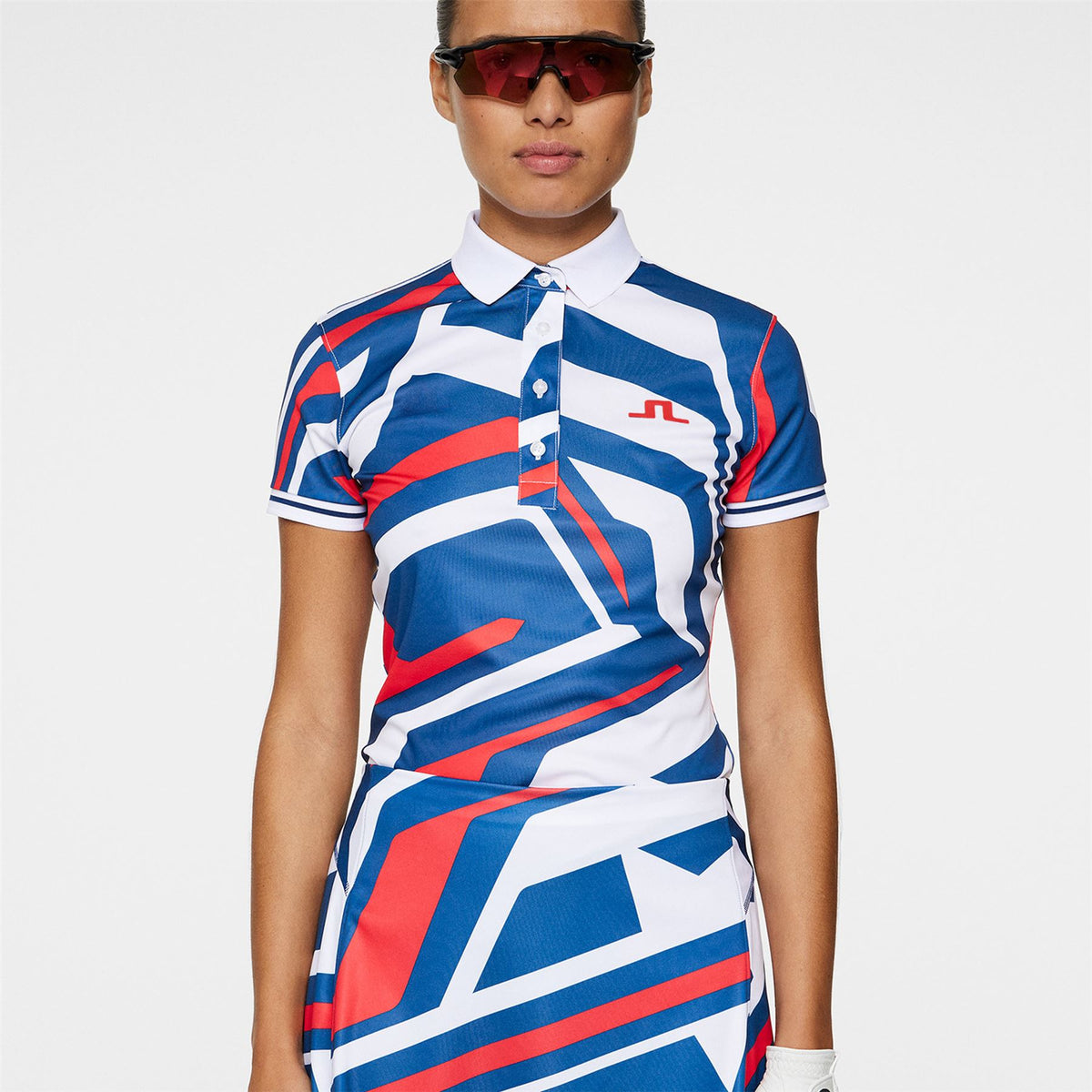 Womens Felicite TX Jersey Polo US Golf Red