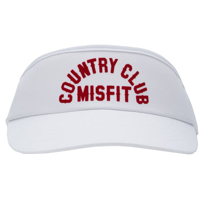 Country Club Misfit Visor Snow - AW22