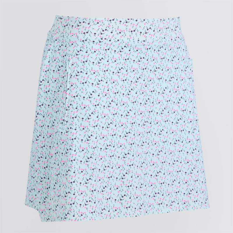 Womens Aye Poppy Silky Tech Nylon Skort Daybreak/Knockout Pink