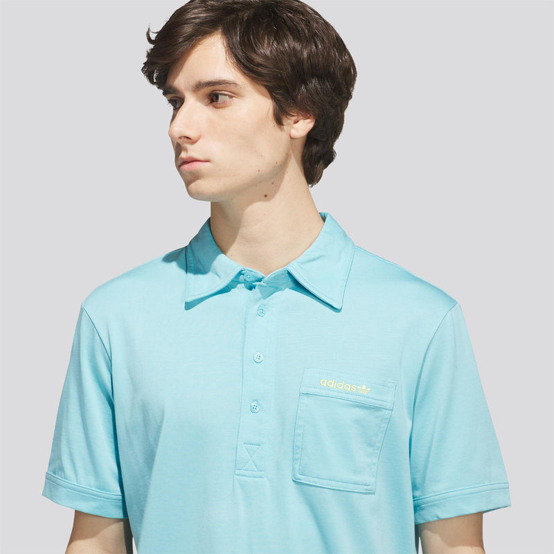 Originals Pocket Polo Light Aqua