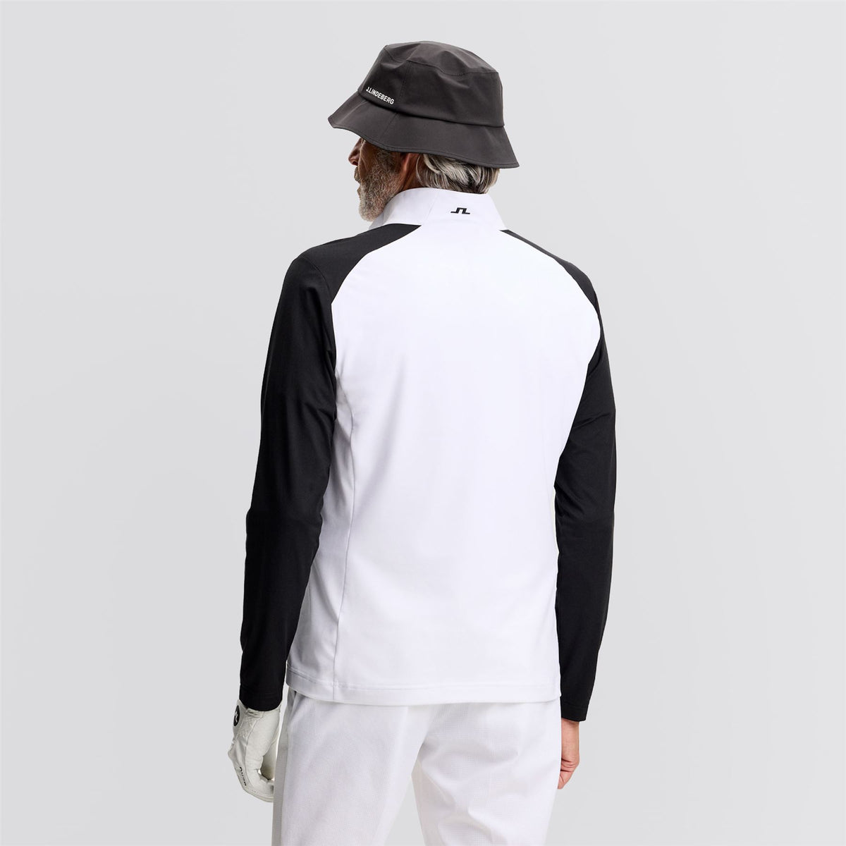 Blake Zip Mid Layer White