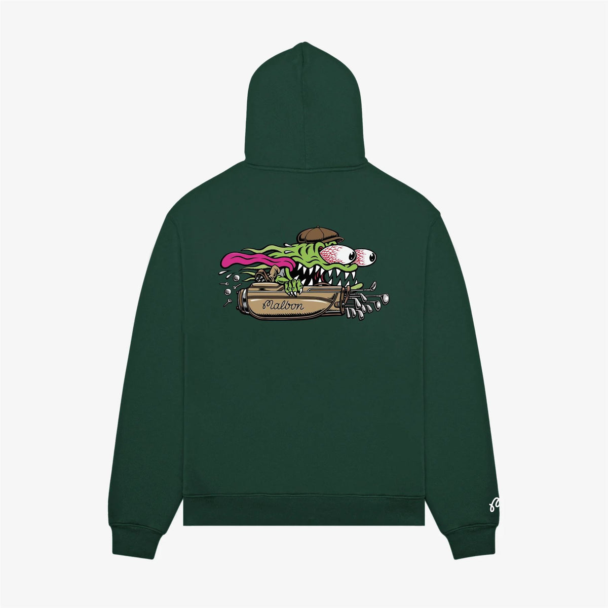 x Santa Cruz Fesque Slasher Hoodie Malbon Green