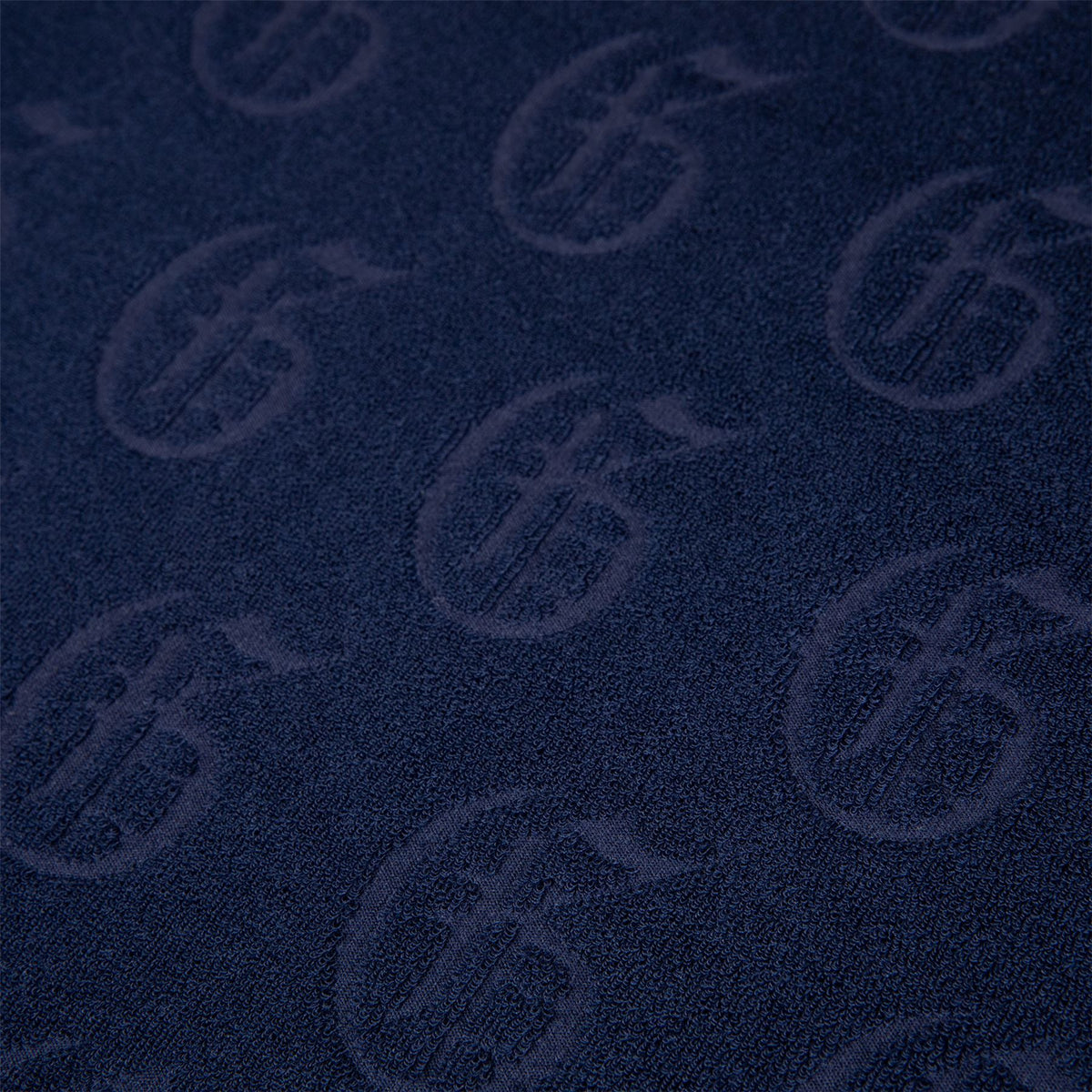 Old English G Jacquard Terry Hoodie Maltese Blue