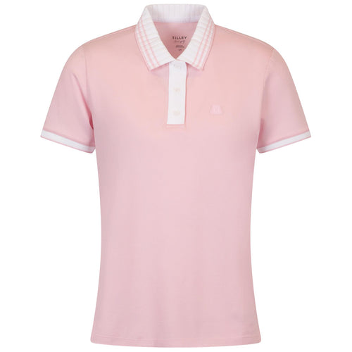 Womens Team Polo Pink - AW24