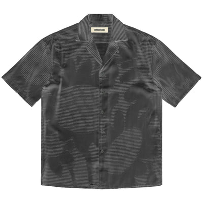 Hacker Open Collar Shirt Black