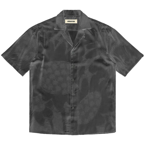 Hacker Open Collar Shirt Black