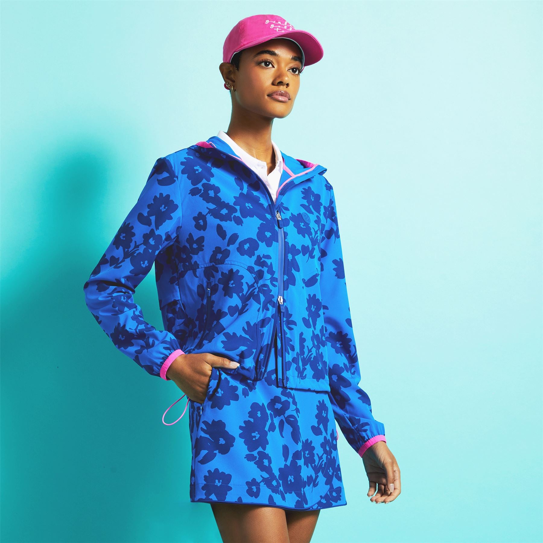 【G/FORE】24 新作 TONAL FLORAL MAVERICK 4-WAY ジャケット b2efa6fa-2d77-4c42-98ba-