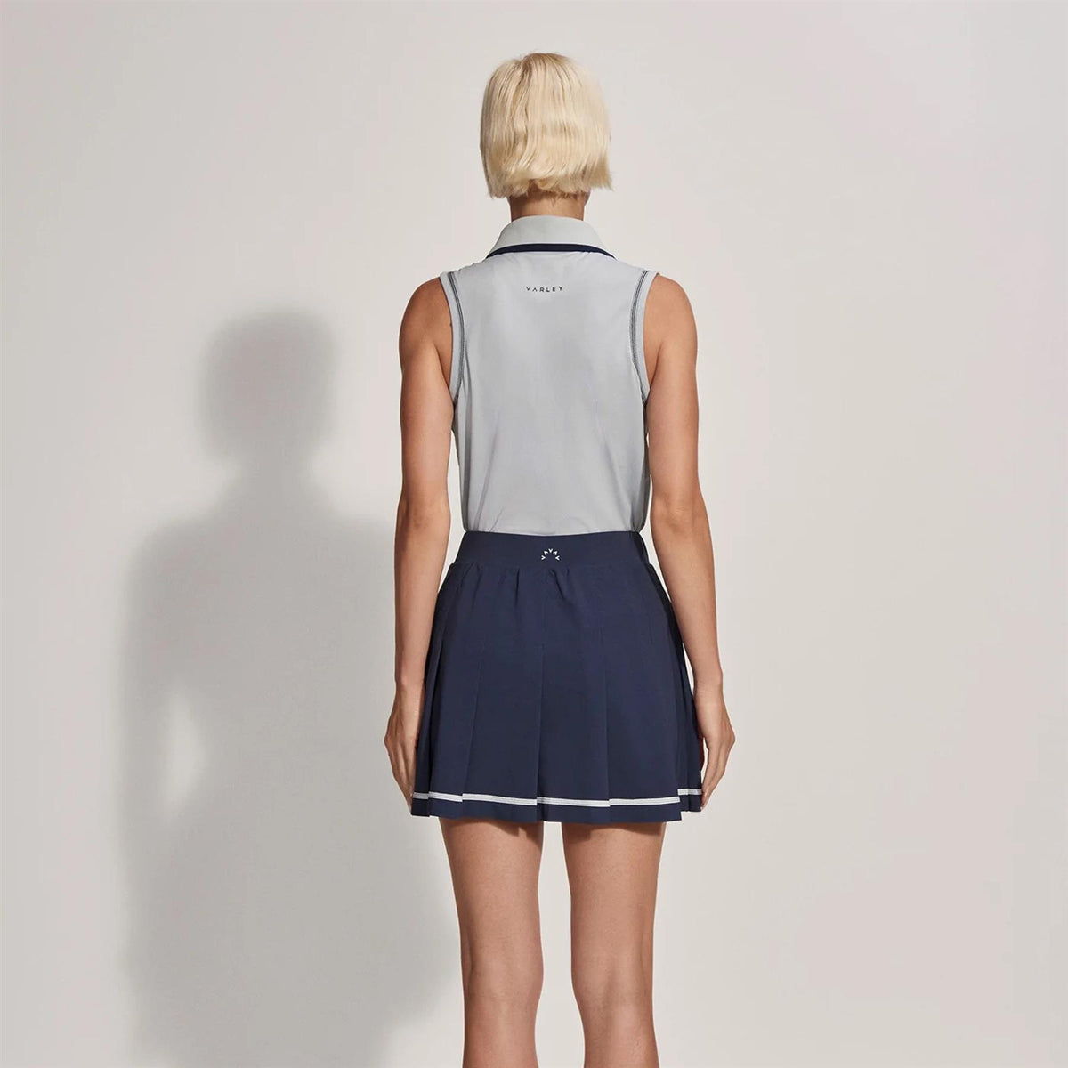 Womens Clarendon 16 Inch High Rise Skort Blue Nights