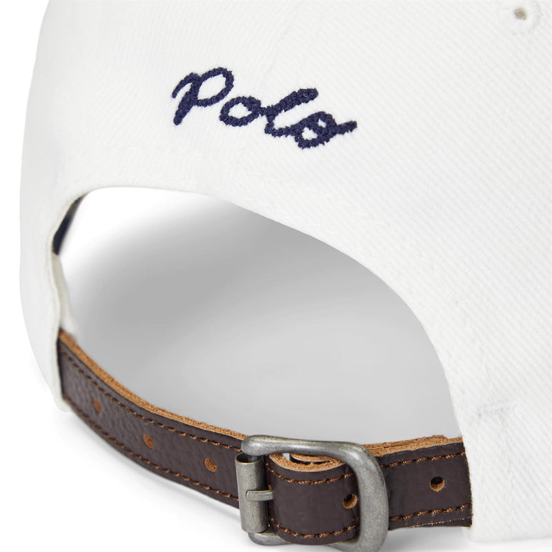 Authentic H Baseball Cap Deckwash White