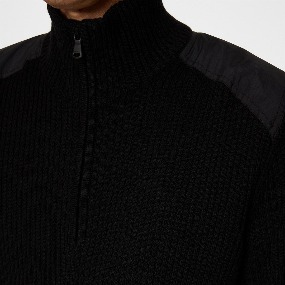 Martin Knitted Hybrid Jacket Black