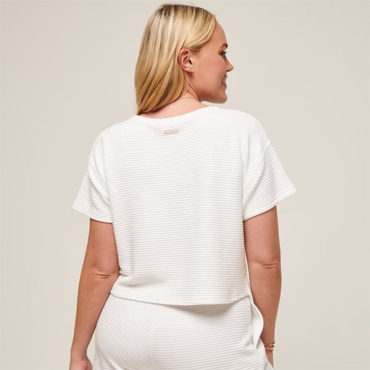 Womens Charter Cruise Tee White