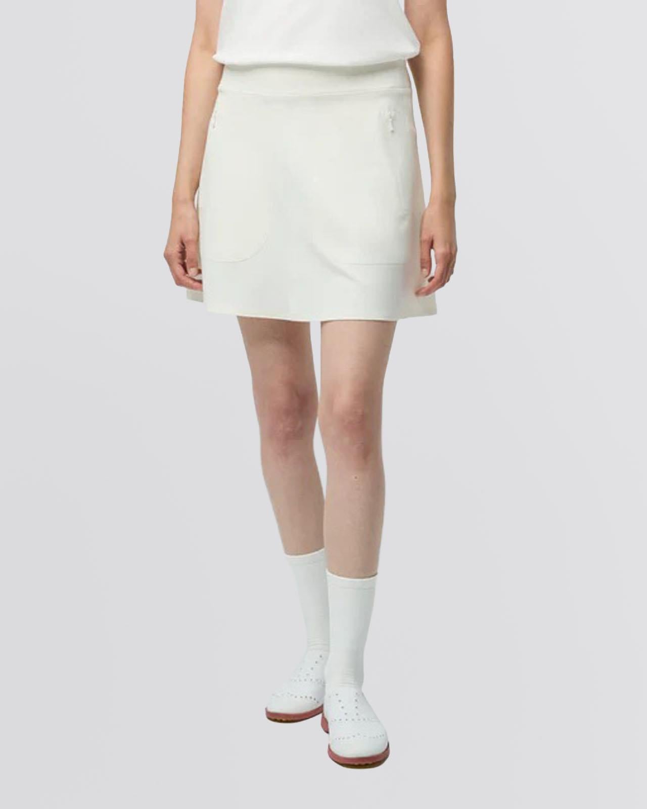Womens Welding Skirt White