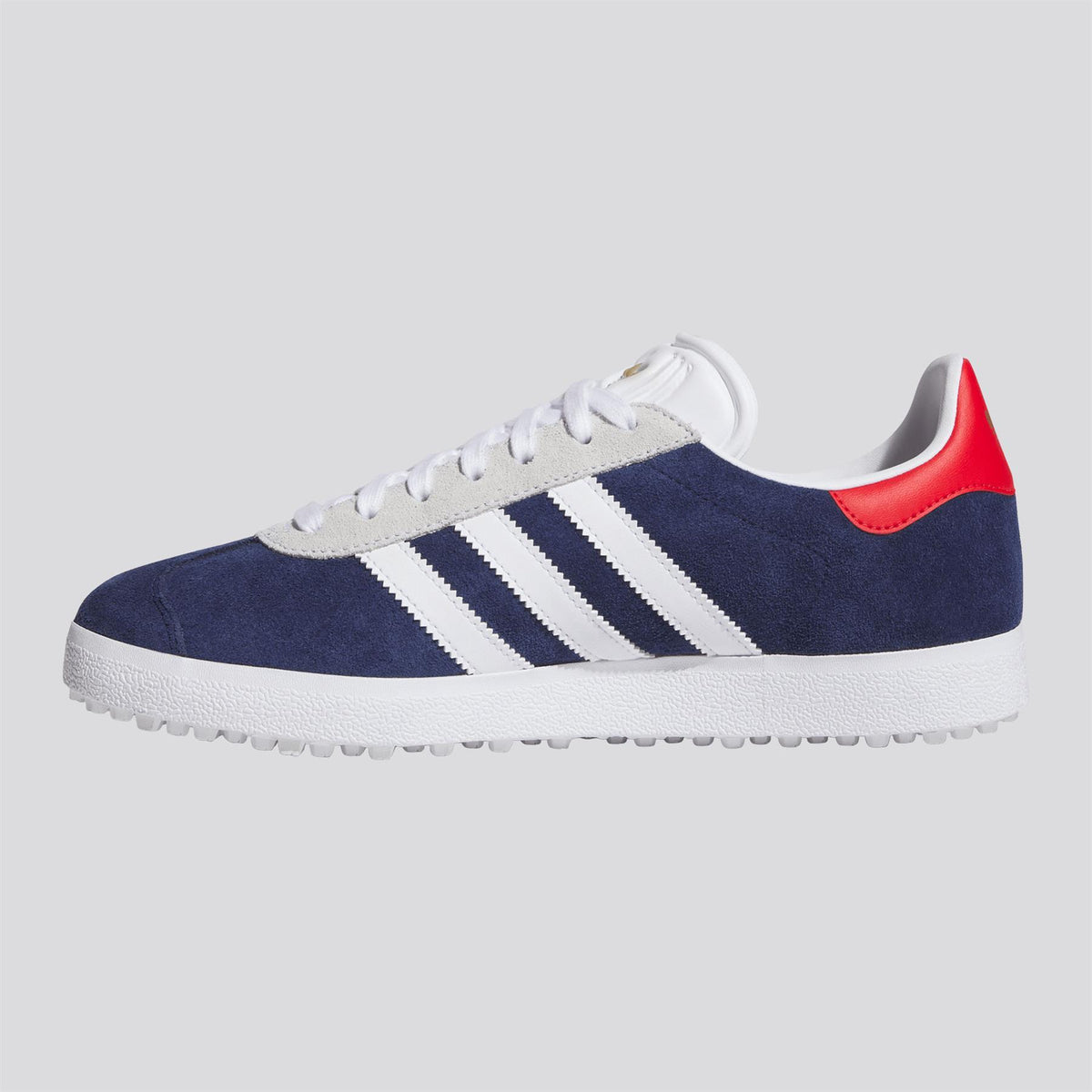 Gazelle Spikeless Golf Shoes Dark Blue/Footwear White/Pure Ruby