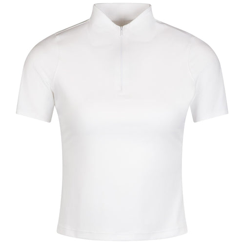 Sunfire Zip Polo White