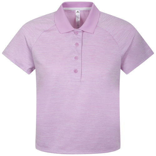 Womens Melange Essential SS Polo Bliss Lilac - AW22