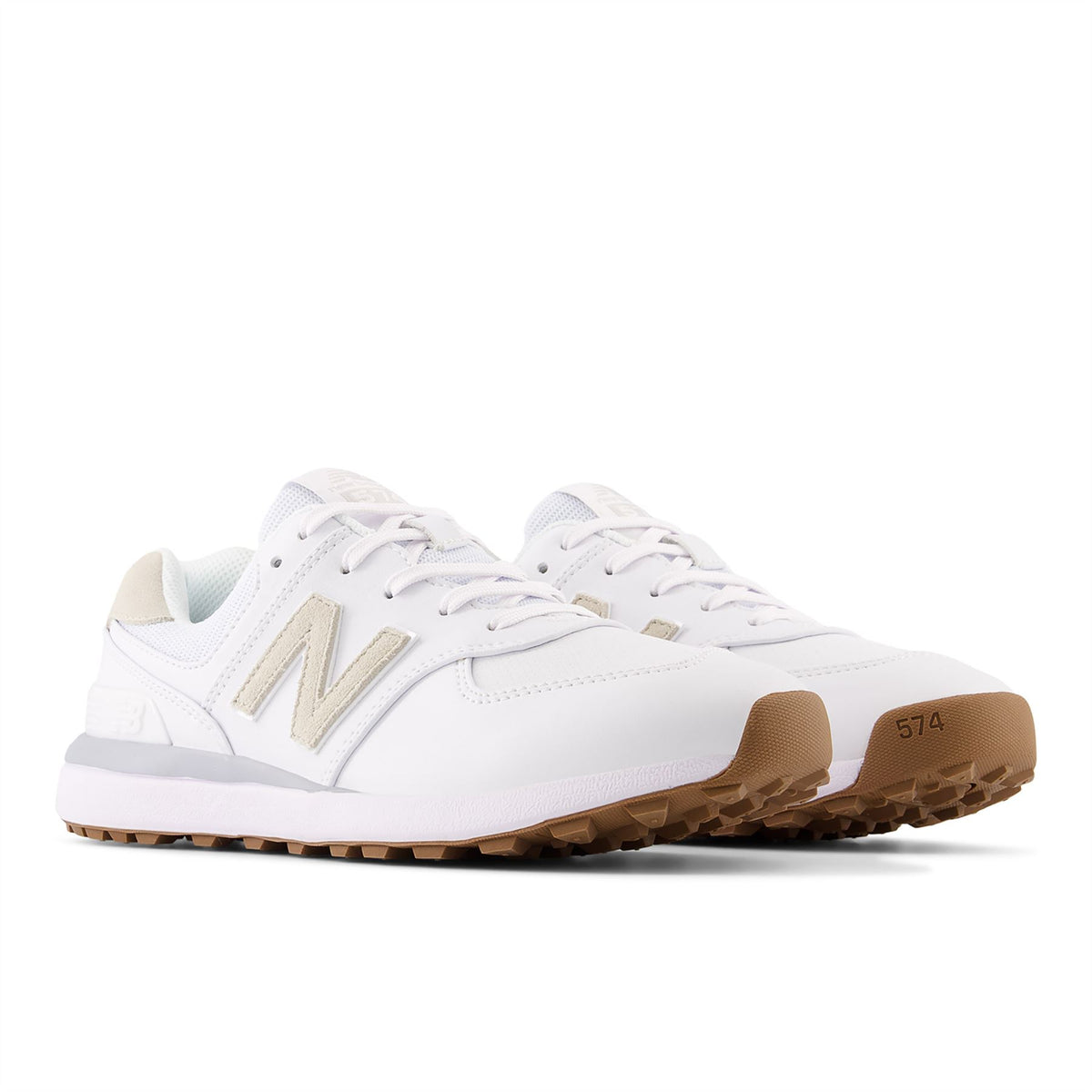 Womens 574 Greens v2 Golf Shoes White
