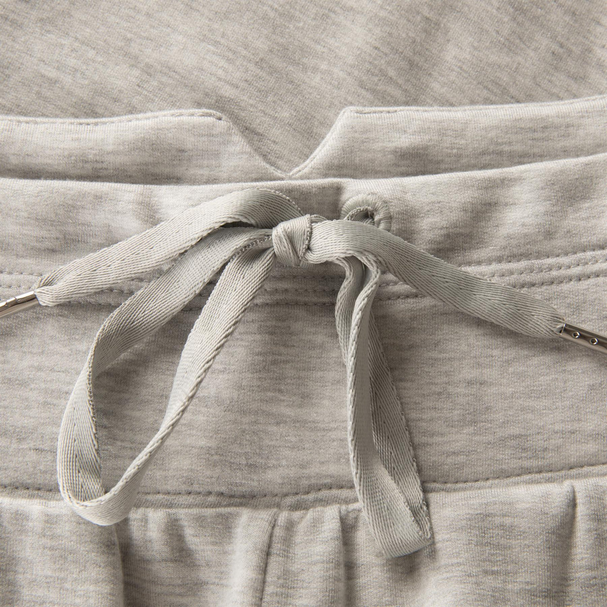 Womens Cloud Terry Tie Joggers Heather Light Grey