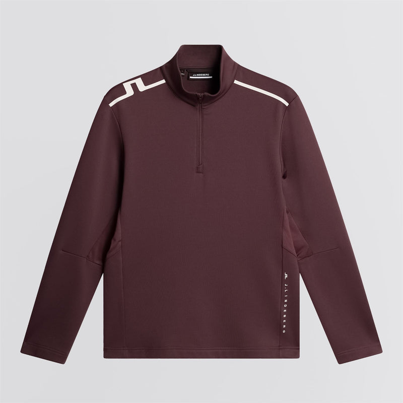 Vinnie Quarter Zip Mid Layer Huckleberry
