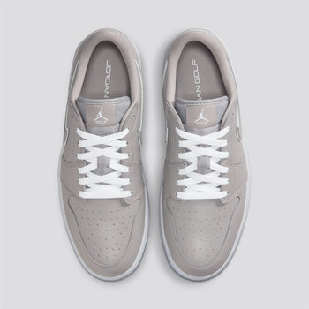 Jordan Golf Air Jordan 1 Low Spikeless Golf Shoe Medium Grey/White