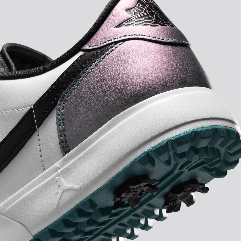 Air Jordan 1 Low G Spikes Golf Shoes Mineral Teal/Black/White