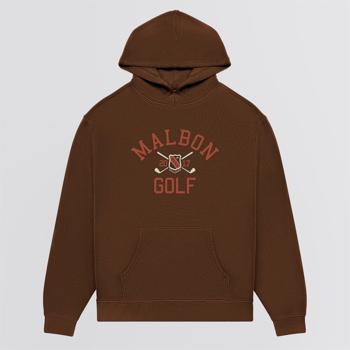Fesque Crest Hoodie Brown