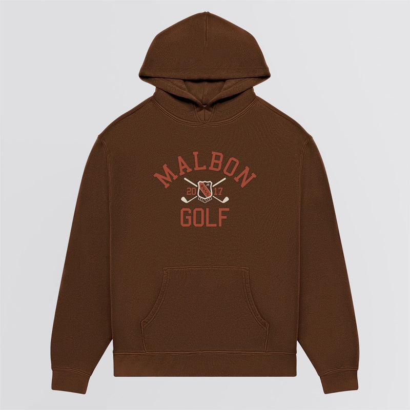 Fesque Crest Hoodie Brown