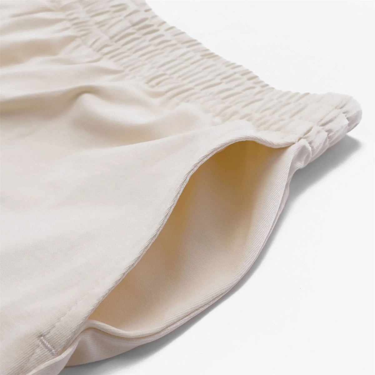Uni Jersey Shorts Cream