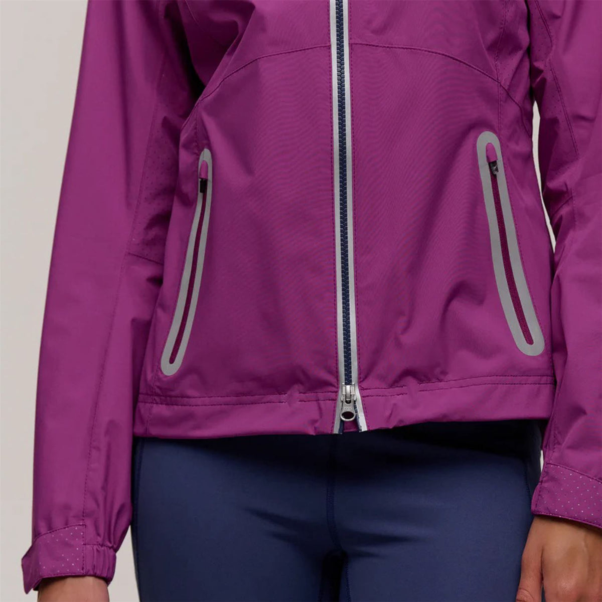 Womens Olivia Hooded Jacket Imperial/Storm