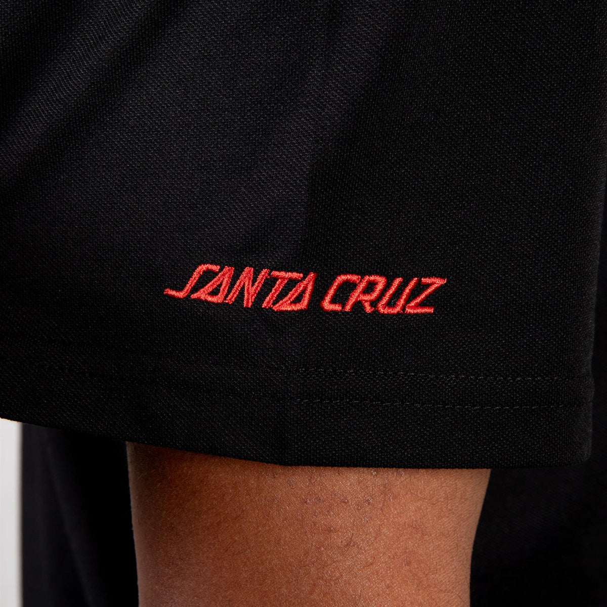 x Santa Cruz Fairway Polo Black